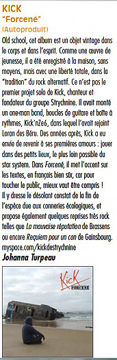 Kick : article Longueur d'Onde
